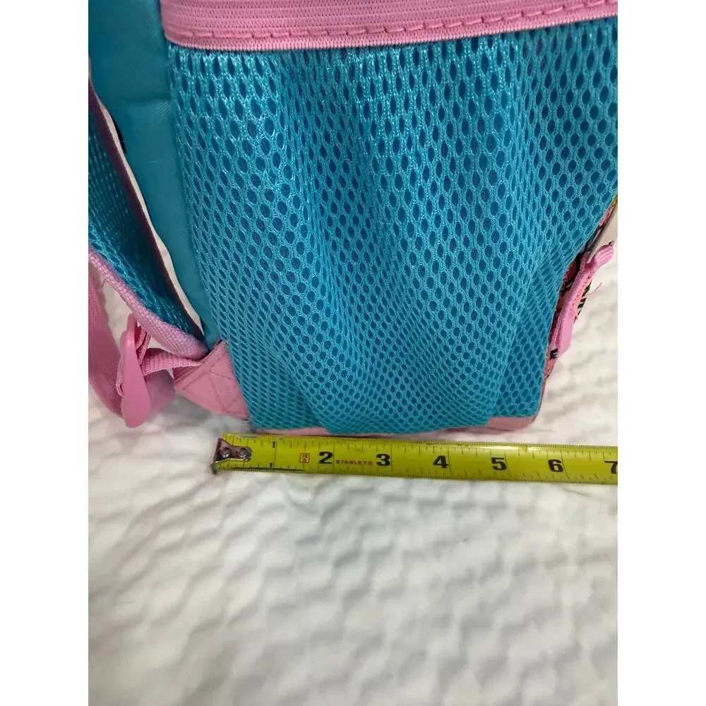 Hello Kitty Sanrio Glitter Confetti Backpack Pink School Bookbag Kids Travel Bag
